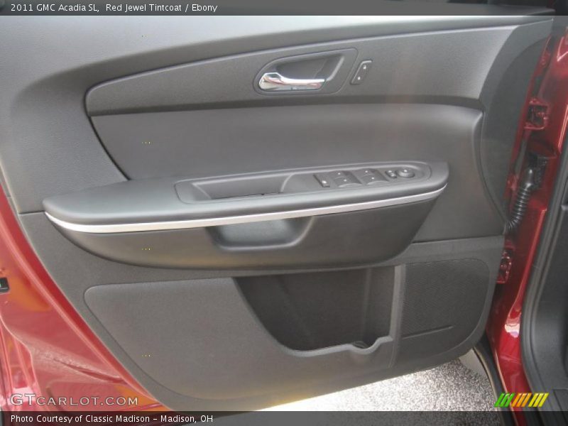 Red Jewel Tintcoat / Ebony 2011 GMC Acadia SL