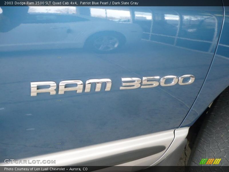  2003 Ram 3500 SLT Quad Cab 4x4 Logo