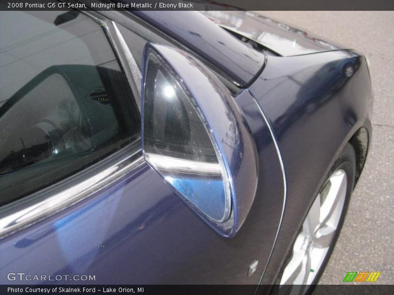 Midnight Blue Metallic / Ebony Black 2008 Pontiac G6 GT Sedan