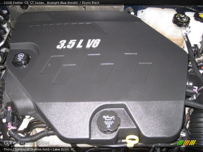 Midnight Blue Metallic / Ebony Black 2008 Pontiac G6 GT Sedan