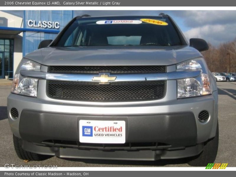 Galaxy Silver Metallic / Light Gray 2006 Chevrolet Equinox LS AWD
