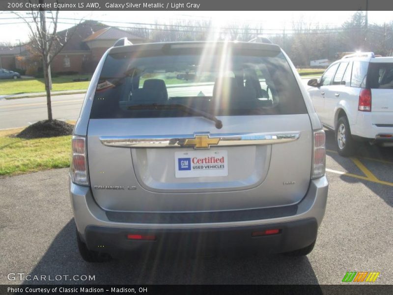 Galaxy Silver Metallic / Light Gray 2006 Chevrolet Equinox LS AWD