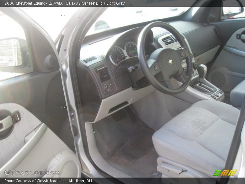 Galaxy Silver Metallic / Light Gray 2006 Chevrolet Equinox LS AWD