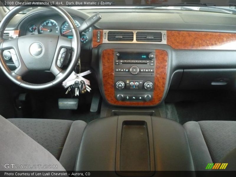Dark Blue Metallic / Ebony 2008 Chevrolet Avalanche LT 4x4