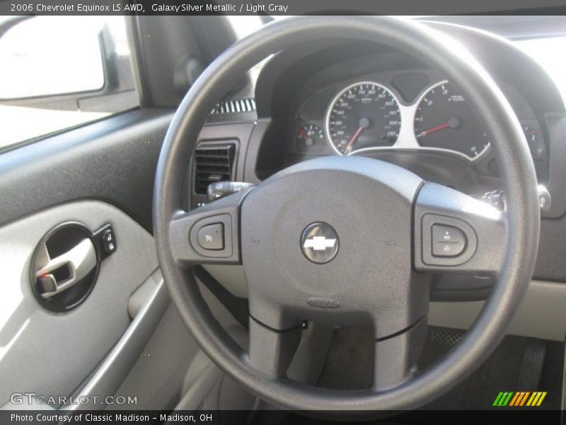 Galaxy Silver Metallic / Light Gray 2006 Chevrolet Equinox LS AWD