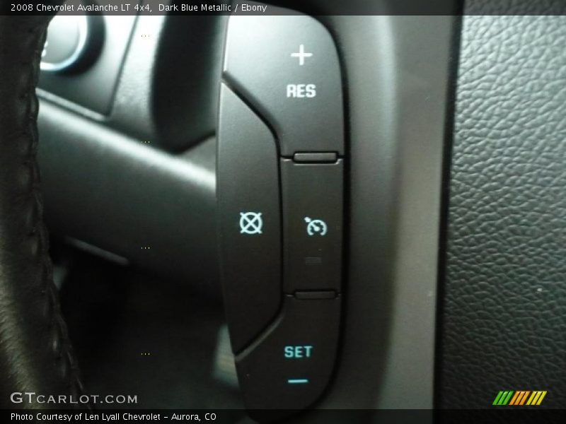 Dark Blue Metallic / Ebony 2008 Chevrolet Avalanche LT 4x4