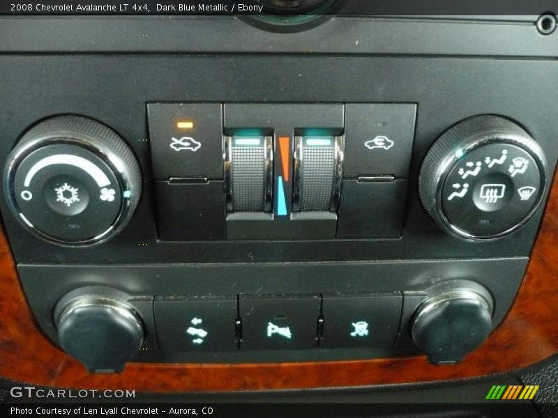 Dark Blue Metallic / Ebony 2008 Chevrolet Avalanche LT 4x4