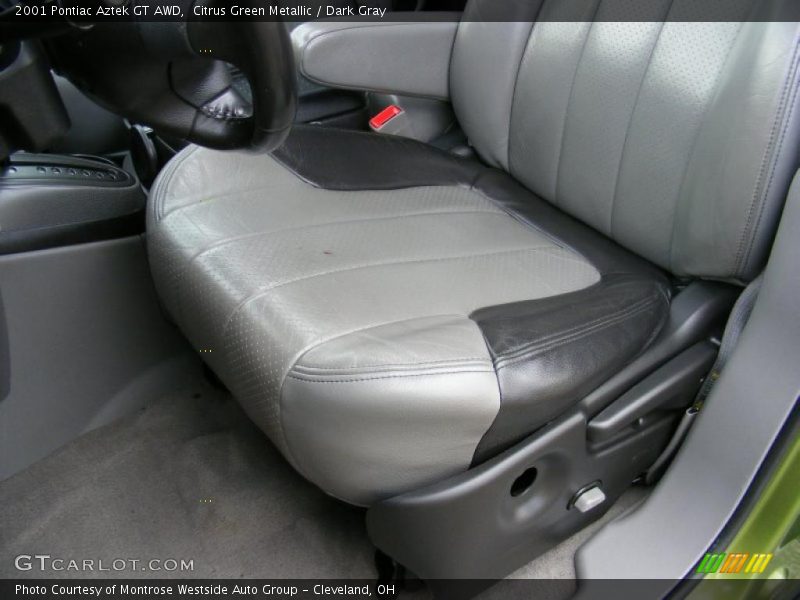 Citrus Green Metallic / Dark Gray 2001 Pontiac Aztek GT AWD