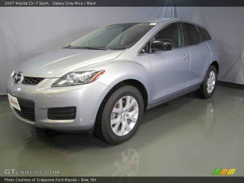 Galaxy Gray Mica / Black 2007 Mazda CX-7 Sport
