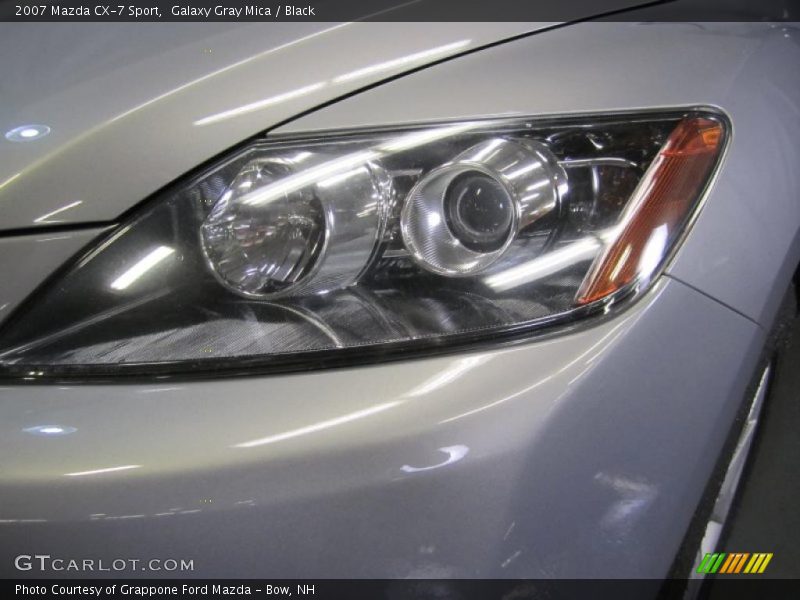 Galaxy Gray Mica / Black 2007 Mazda CX-7 Sport