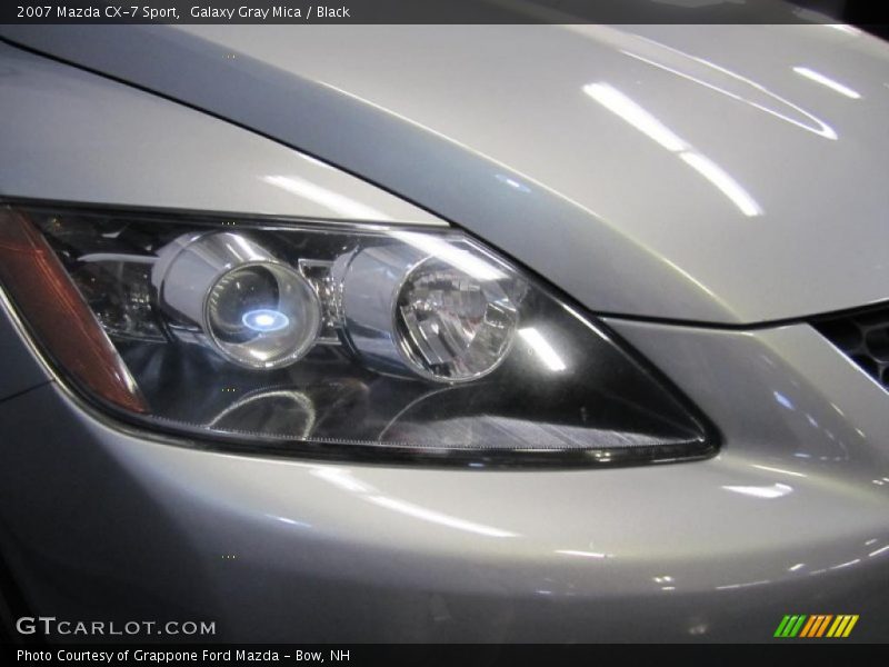 Galaxy Gray Mica / Black 2007 Mazda CX-7 Sport
