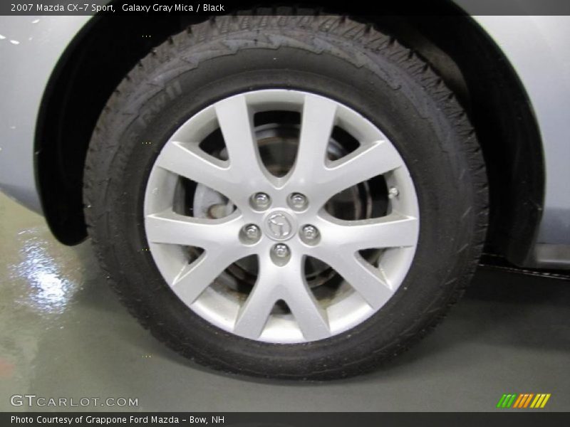 Galaxy Gray Mica / Black 2007 Mazda CX-7 Sport