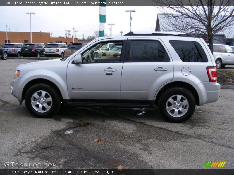  2009 Escape Hybrid Limited 4WD Brilliant Silver Metallic