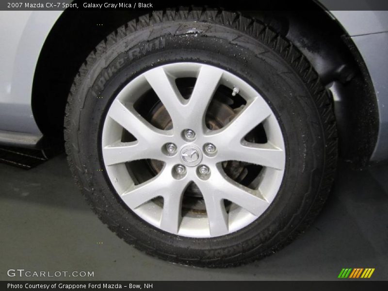 Galaxy Gray Mica / Black 2007 Mazda CX-7 Sport