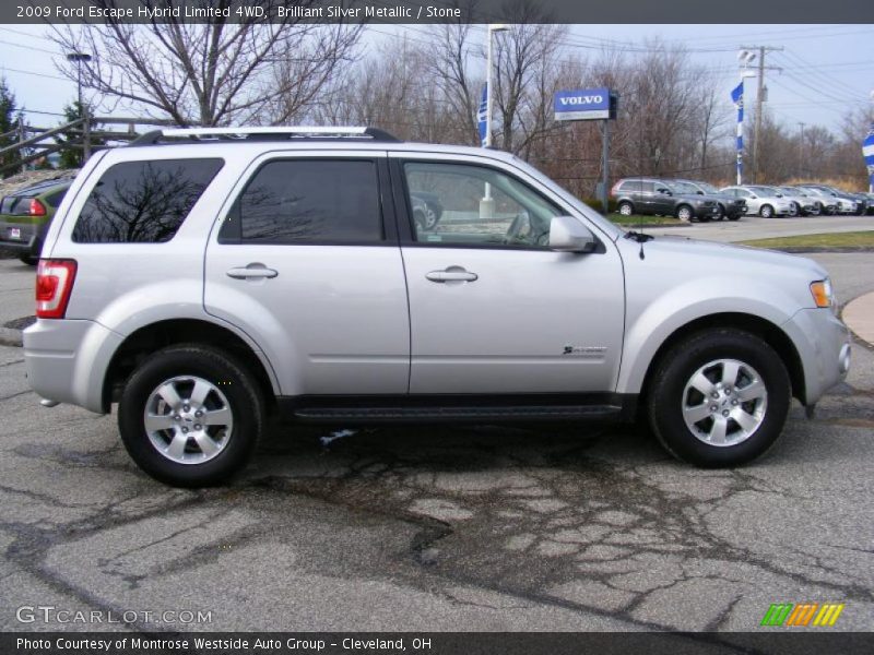  2009 Escape Hybrid Limited 4WD Brilliant Silver Metallic