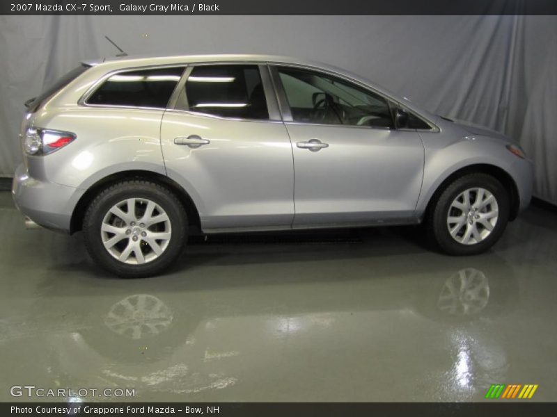 Galaxy Gray Mica / Black 2007 Mazda CX-7 Sport