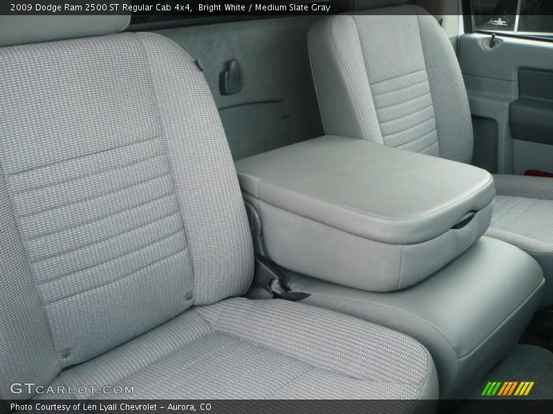 Bright White / Medium Slate Gray 2009 Dodge Ram 2500 ST Regular Cab 4x4