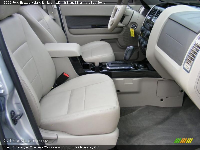  2009 Escape Hybrid Limited 4WD Stone Interior