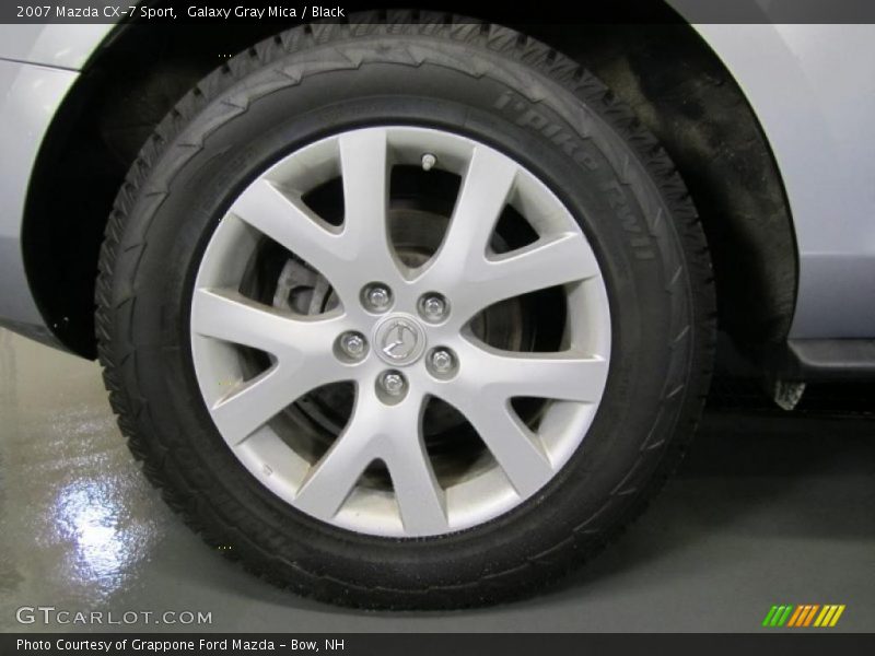 Galaxy Gray Mica / Black 2007 Mazda CX-7 Sport