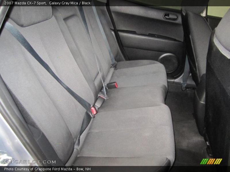 Galaxy Gray Mica / Black 2007 Mazda CX-7 Sport