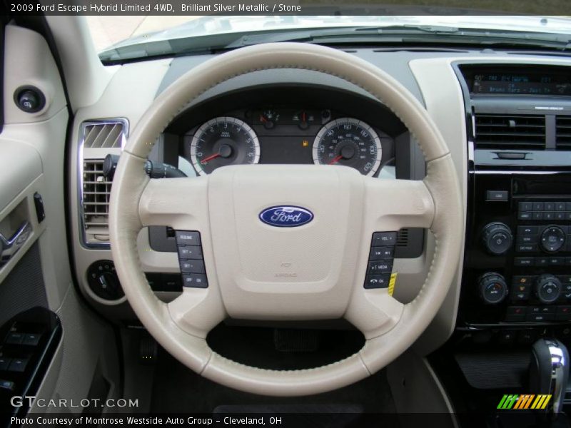 2009 Escape Hybrid Limited 4WD Steering Wheel