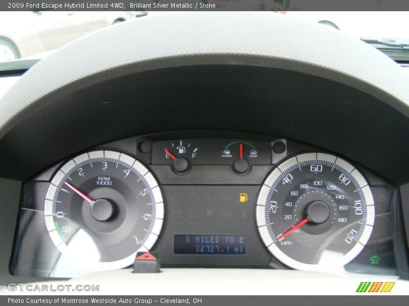  2009 Escape Hybrid Limited 4WD Hybrid Limited 4WD Gauges