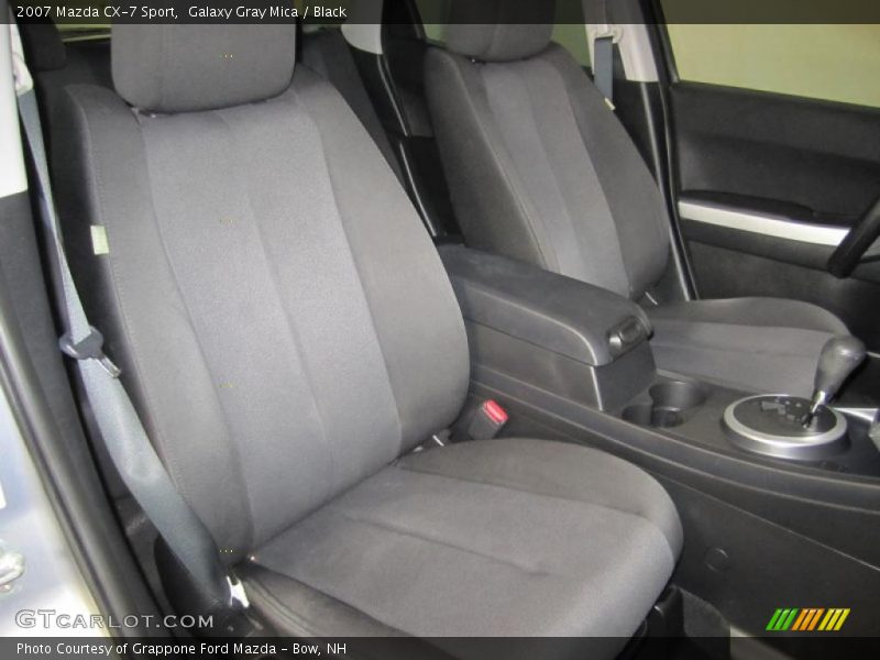 Galaxy Gray Mica / Black 2007 Mazda CX-7 Sport