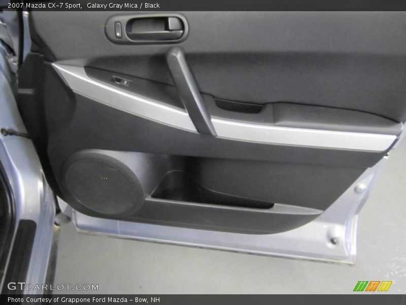 Galaxy Gray Mica / Black 2007 Mazda CX-7 Sport