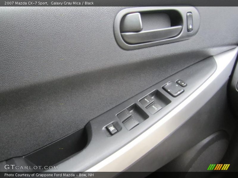 Galaxy Gray Mica / Black 2007 Mazda CX-7 Sport