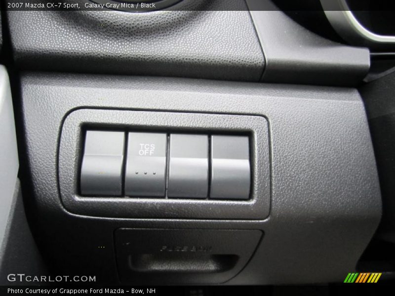 Galaxy Gray Mica / Black 2007 Mazda CX-7 Sport