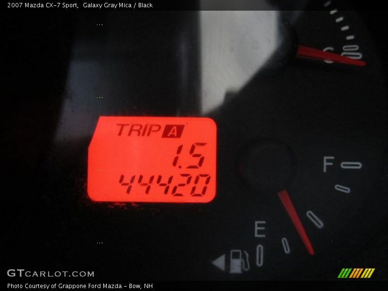 Galaxy Gray Mica / Black 2007 Mazda CX-7 Sport