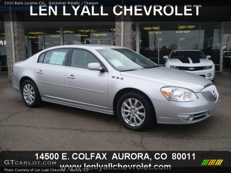 Quicksilver Metallic / Titanium 2010 Buick Lucerne CXL