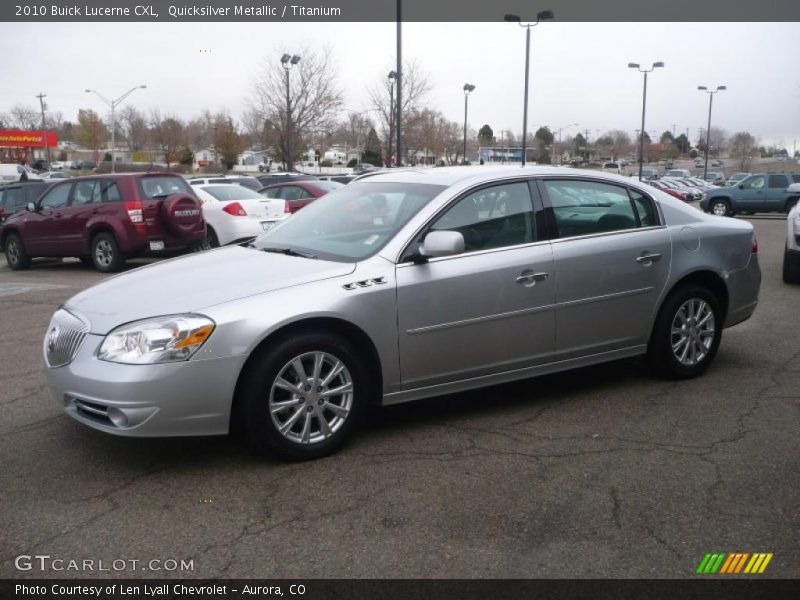 Quicksilver Metallic / Titanium 2010 Buick Lucerne CXL
