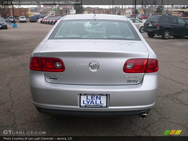 Quicksilver Metallic / Titanium 2010 Buick Lucerne CXL
