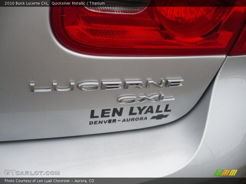 Quicksilver Metallic / Titanium 2010 Buick Lucerne CXL