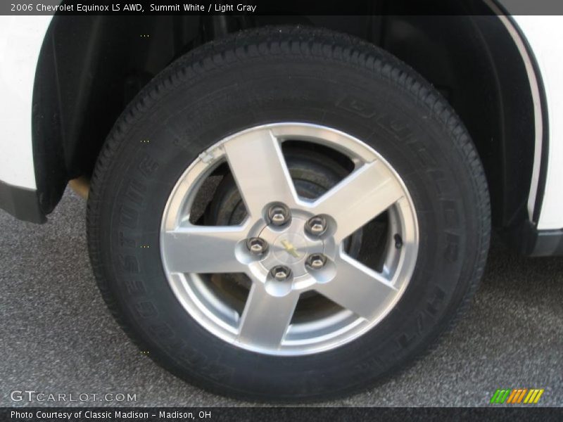 Summit White / Light Gray 2006 Chevrolet Equinox LS AWD