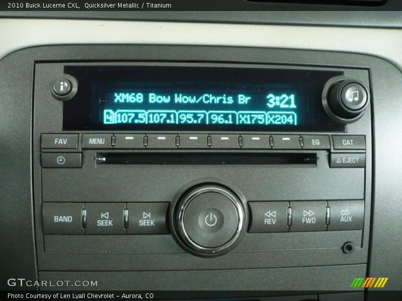 Quicksilver Metallic / Titanium 2010 Buick Lucerne CXL