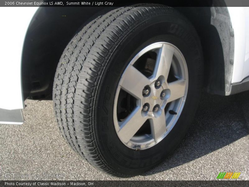 Summit White / Light Gray 2006 Chevrolet Equinox LS AWD