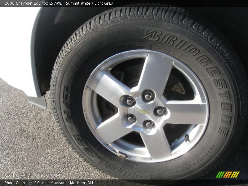 Summit White / Light Gray 2006 Chevrolet Equinox LS AWD