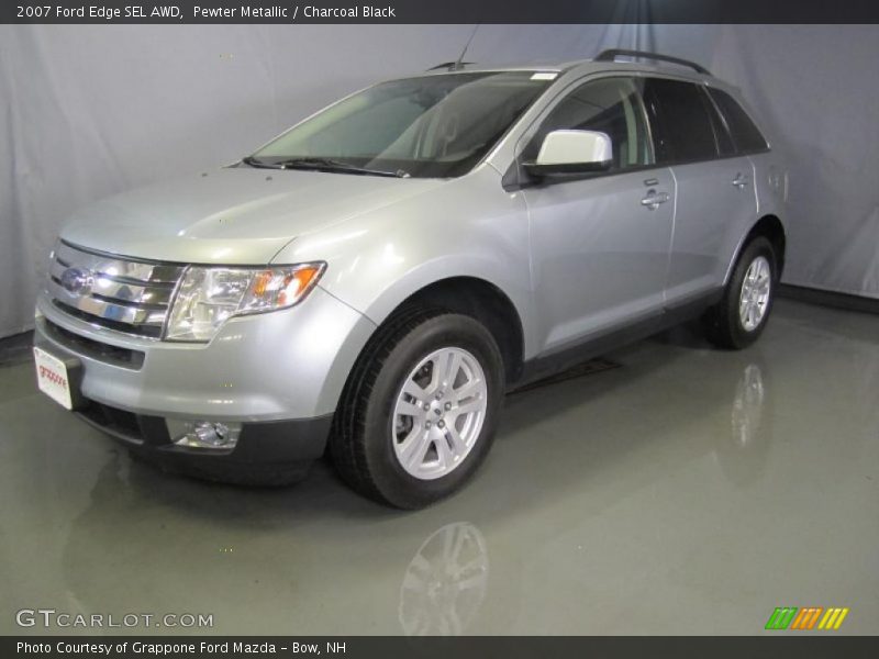 Pewter Metallic / Charcoal Black 2007 Ford Edge SEL AWD