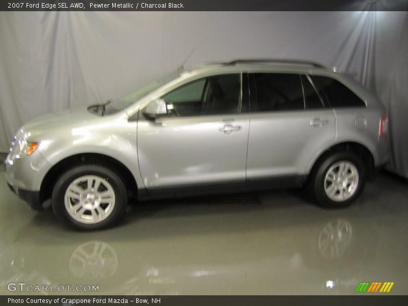 Pewter Metallic / Charcoal Black 2007 Ford Edge SEL AWD