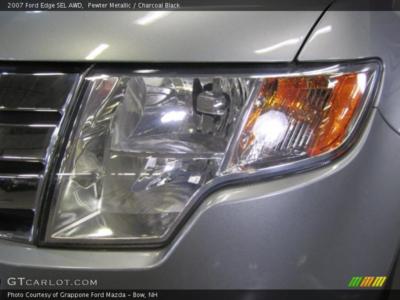Pewter Metallic / Charcoal Black 2007 Ford Edge SEL AWD