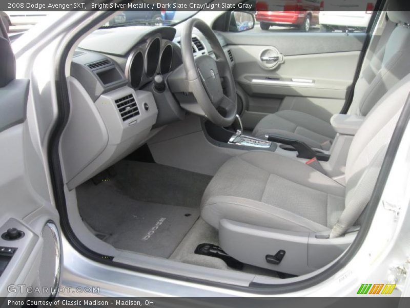 Bright Silver Metallic / Dark Slate Gray/Light Slate Gray 2008 Dodge Avenger SXT