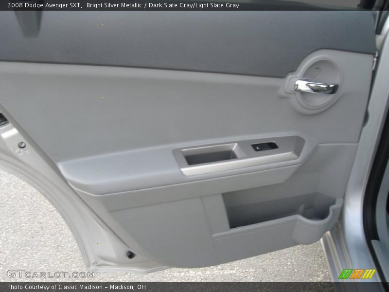Bright Silver Metallic / Dark Slate Gray/Light Slate Gray 2008 Dodge Avenger SXT