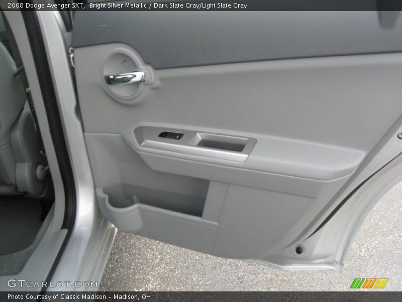 Bright Silver Metallic / Dark Slate Gray/Light Slate Gray 2008 Dodge Avenger SXT