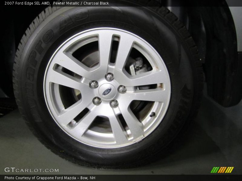 Pewter Metallic / Charcoal Black 2007 Ford Edge SEL AWD