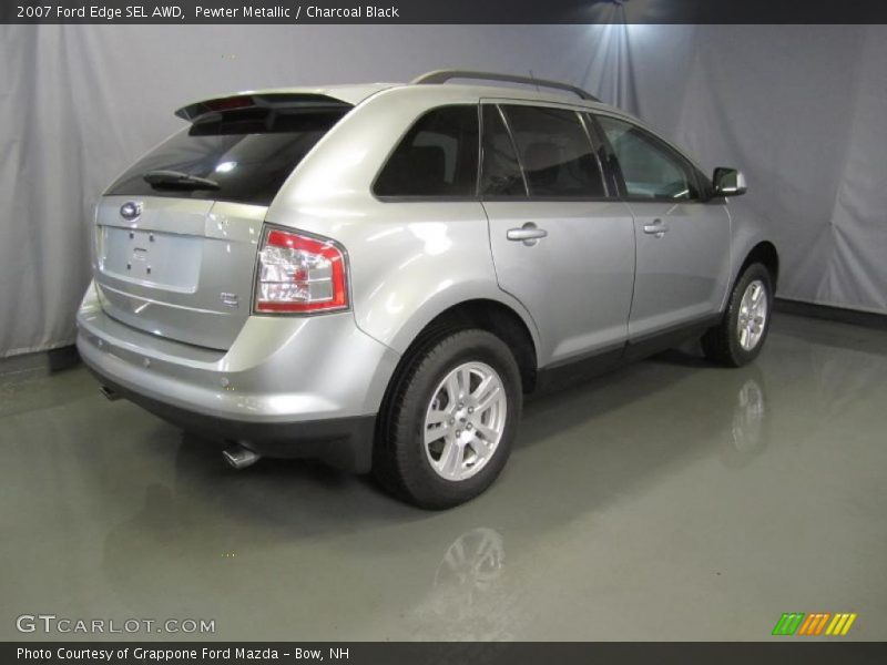 Pewter Metallic / Charcoal Black 2007 Ford Edge SEL AWD