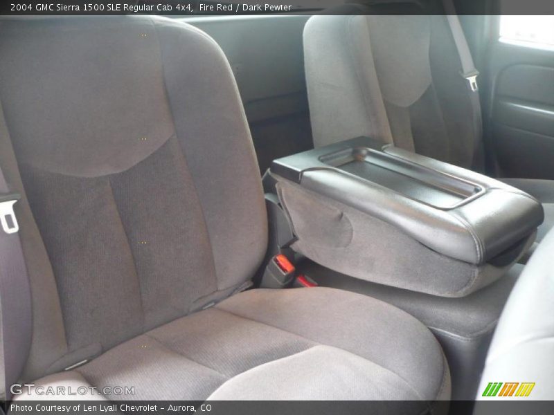 Fire Red / Dark Pewter 2004 GMC Sierra 1500 SLE Regular Cab 4x4