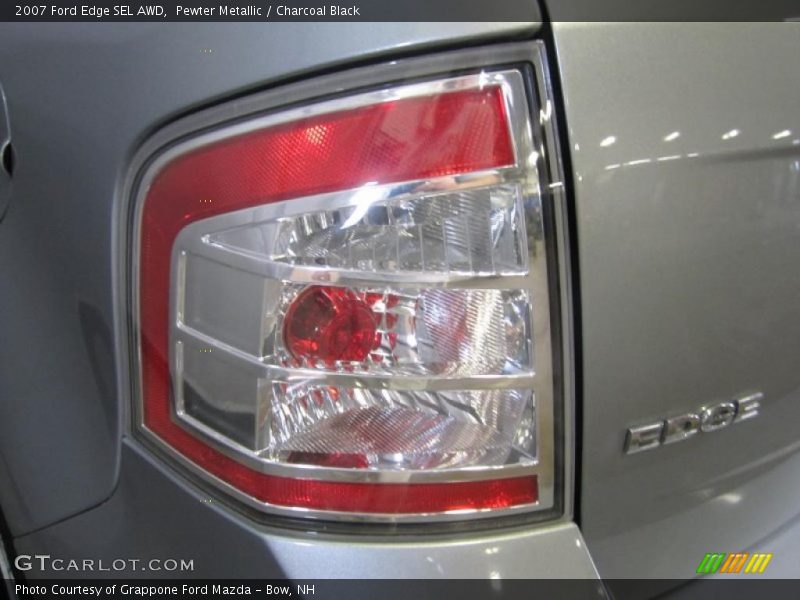 Pewter Metallic / Charcoal Black 2007 Ford Edge SEL AWD