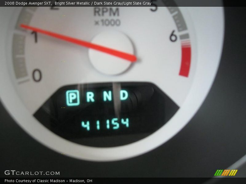 Bright Silver Metallic / Dark Slate Gray/Light Slate Gray 2008 Dodge Avenger SXT